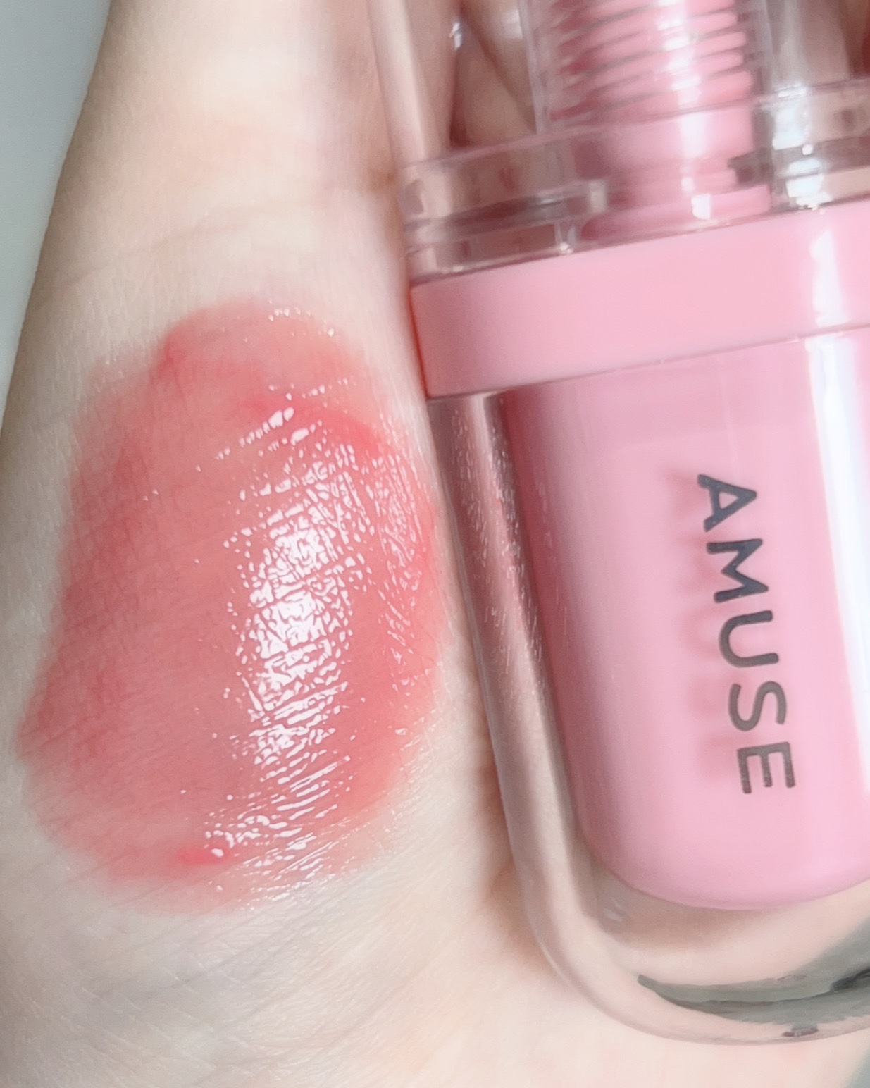 ジェルフィットティント/AMUSE/リップティントを使ったクチコミ（3枚目）