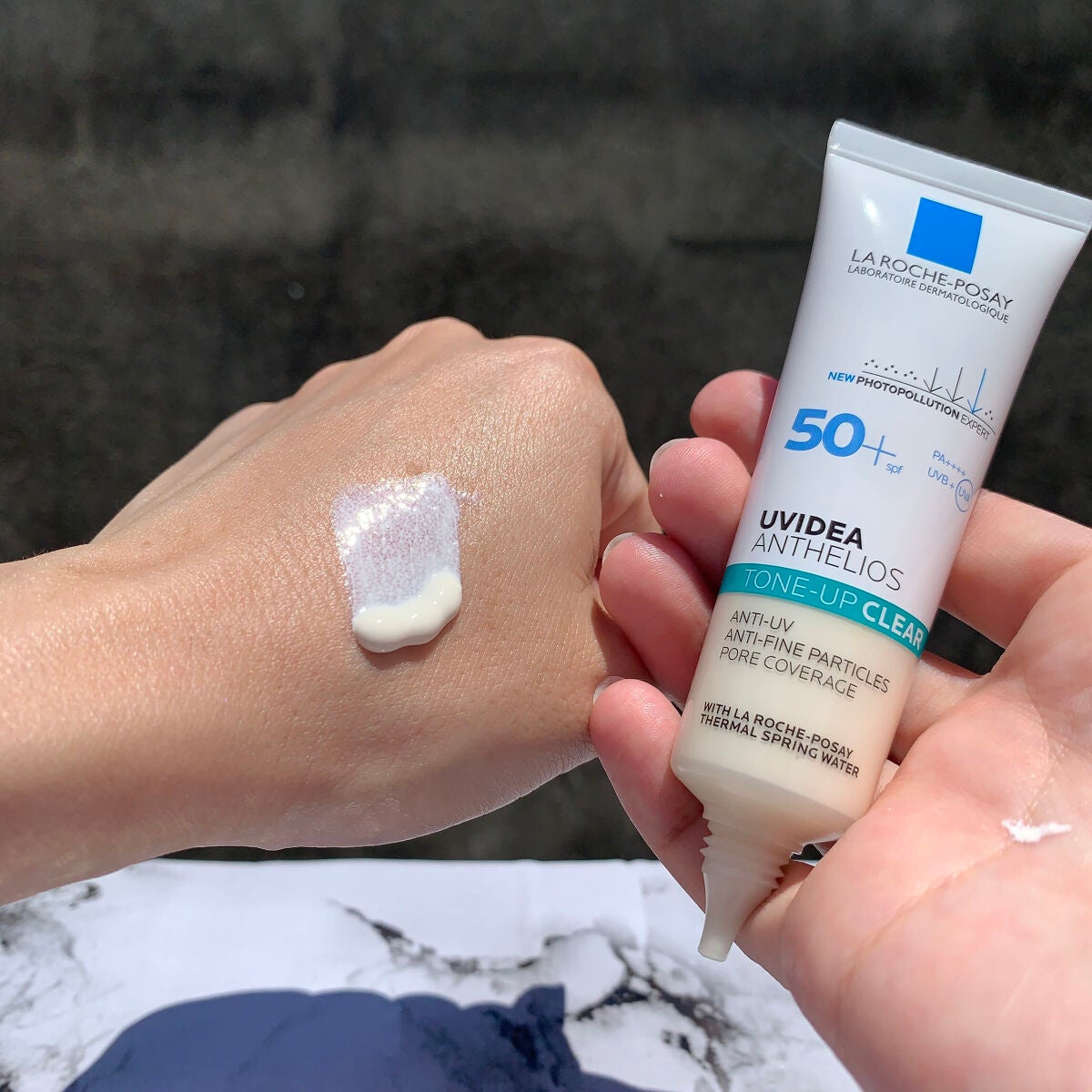 UVイデア XL プロテクショントーンアップ クリア/ラ ロッシュ ポゼ/化粧下地を使ったクチコミ(4枚目)
