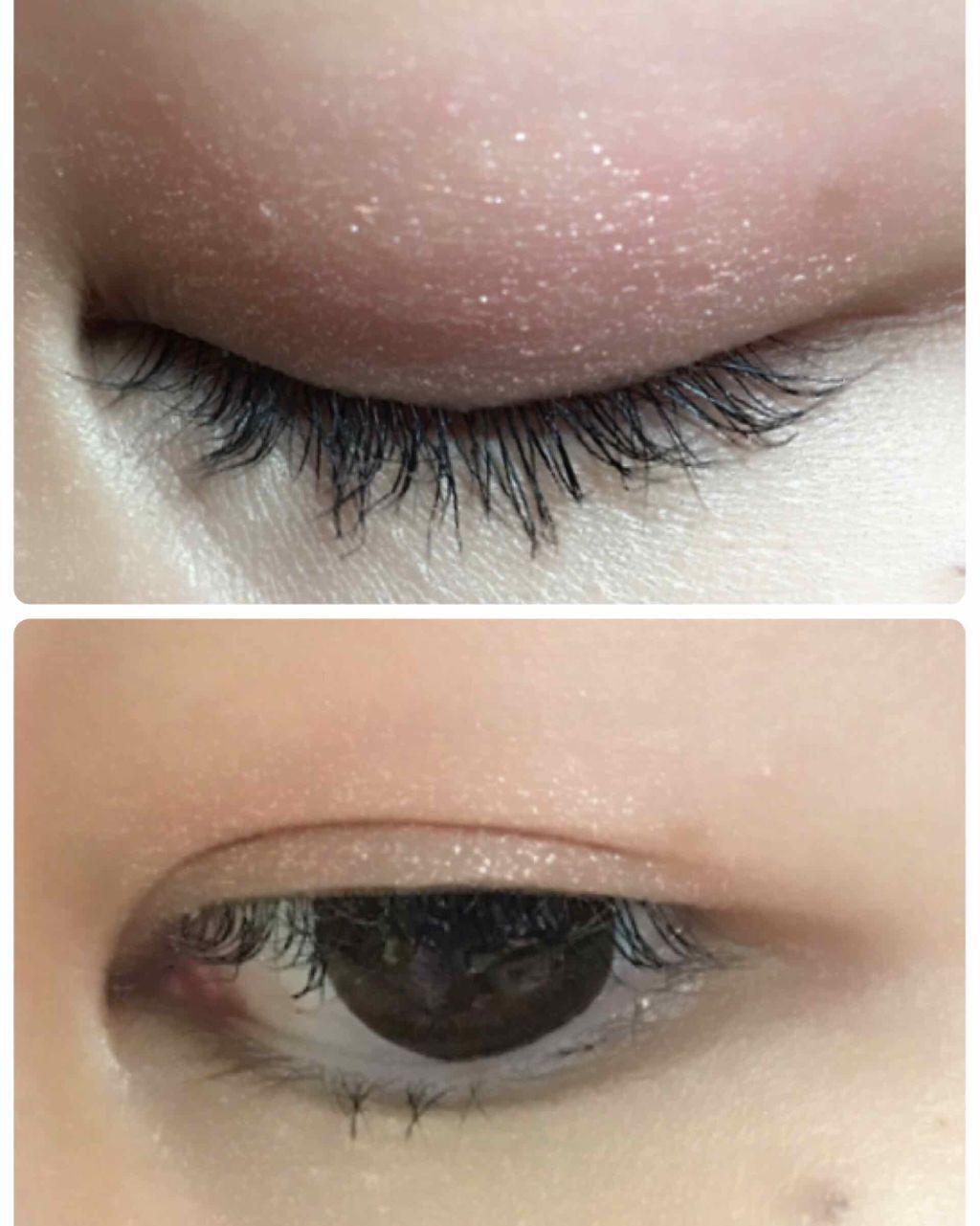 スパークリングアイグロス/スウィーツ スウィーツ/リキッドアイシャドウを使ったクチコミ(3枚目)