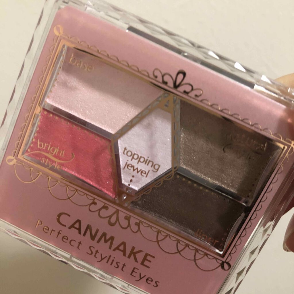 【旧品】パーフェクトスタイリストアイズ/キャンメイク/アイシャドウパレットを使ったクチコミ(1枚目)