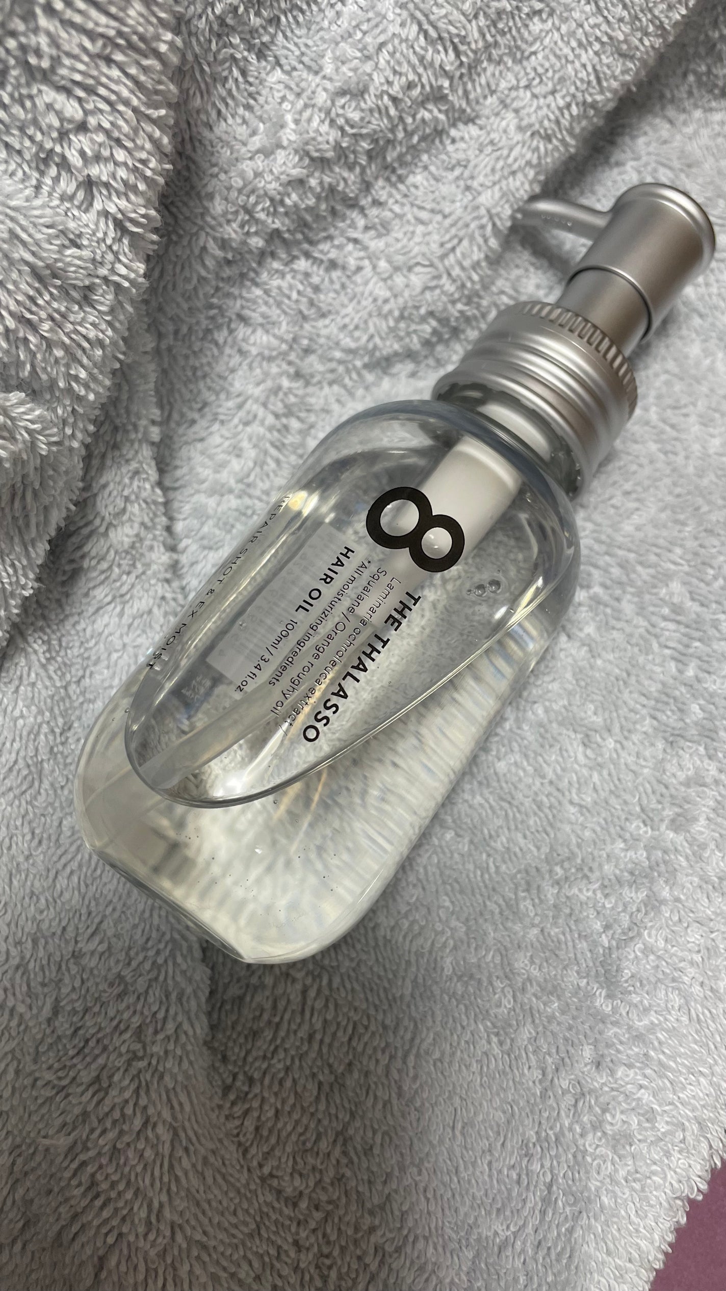 リペアショット&EXモイスト 美容液オイル/エイトザタラソ/ヘアオイルを使ったクチコミ(1枚目)