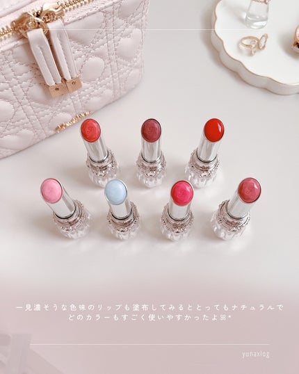 ジルスチュアート リップブロッサム バーム/JILL STUART/口紅を使ったクチコミ(8枚目)