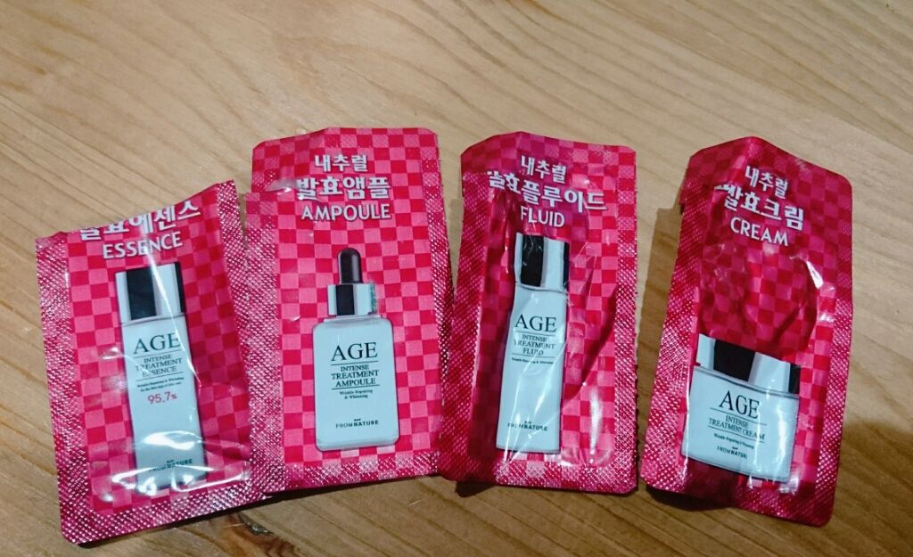 エイジ トリートメント アンプル/FROM NATURE/美容液を使ったクチコミ（1枚目）