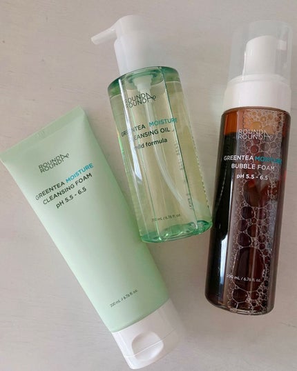 グリーンティー モイスチャークレンジングフォーム/ラウンドアラウンド/洗顔フォームを使ったクチコミ(9枚目)