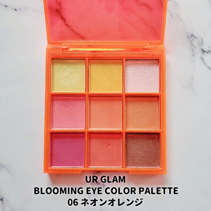 UR GLAM BLOOMING EYE COLOR PALETTE/U R GLAM/アイシャドウパレットを使ったクチコミ(3枚目)