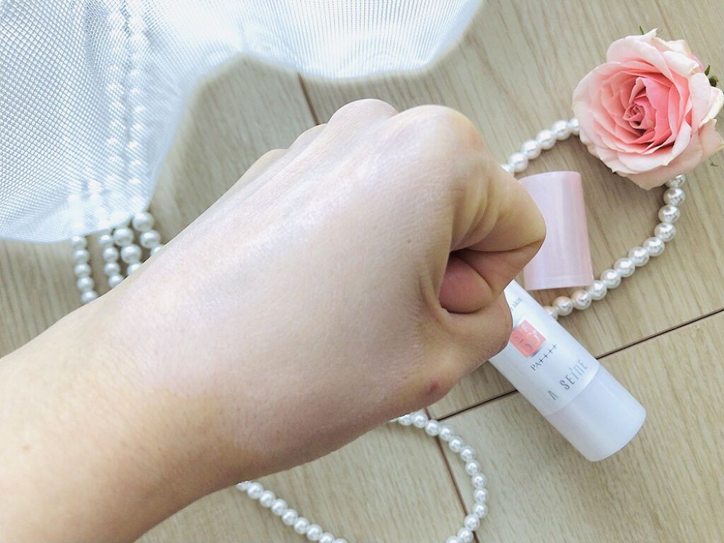 スーパーサンシールド ブライトヴェール＜R＞/ACSEINE/日焼け止め・UVケアを使ったクチコミ（3枚目）