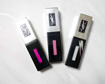 ルージュ ピュールクチュール ヴェルニ ヴィニルクリーム/YVES SAINT LAURENT BEAUTE/口紅を使ったクチコミ(3枚目)