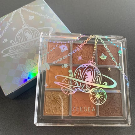 クォーツ 9色アイシャドウパレット(ドリームランドアイシャドウ)/ZEESEA/アイシャドウパレットを使ったクチコミ(2枚目)