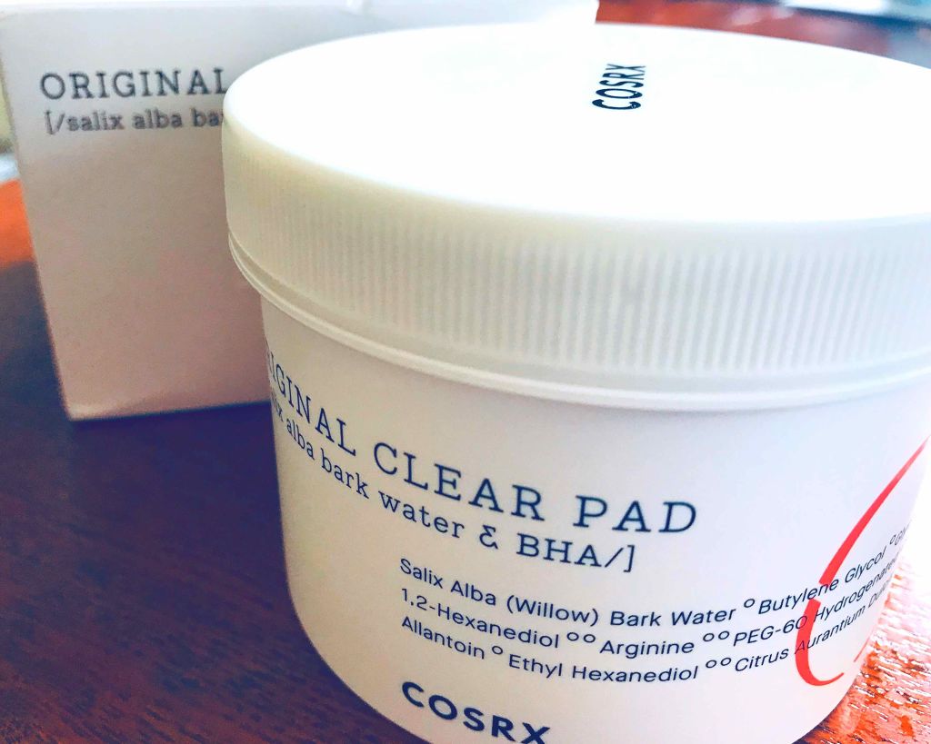 ワンステップオリジナルクリアパッド/COSRX/トナーパッドを使ったクチコミ（1枚目）