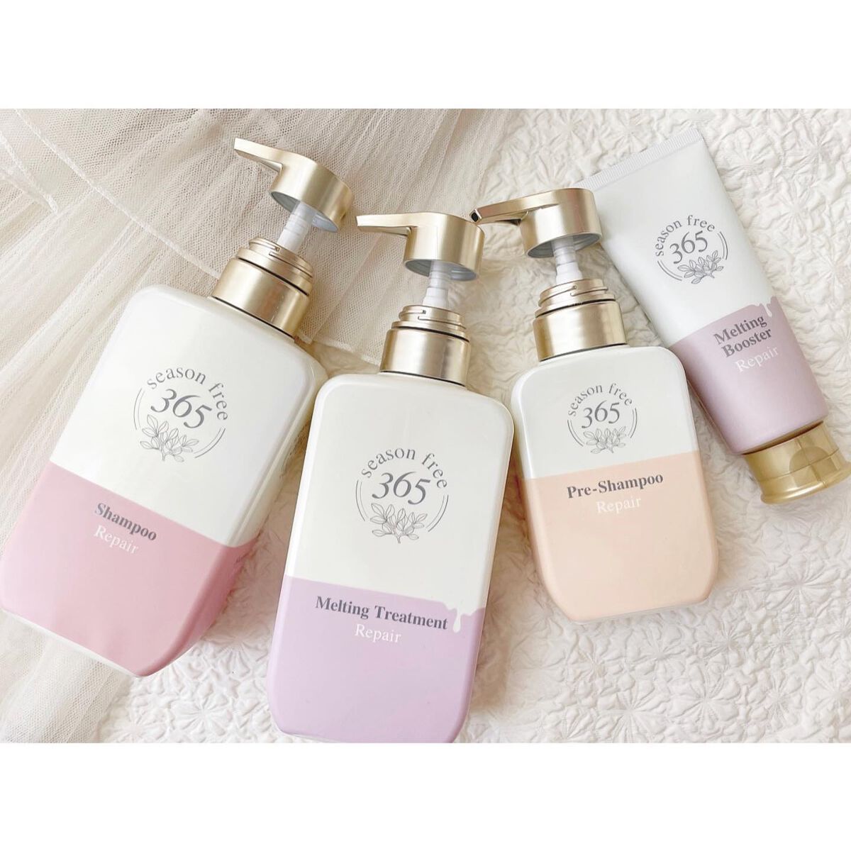 リペア シャンプー/メルティングトリートメント/season free 365/市販シャンプーを使ったクチコミ（1枚目）