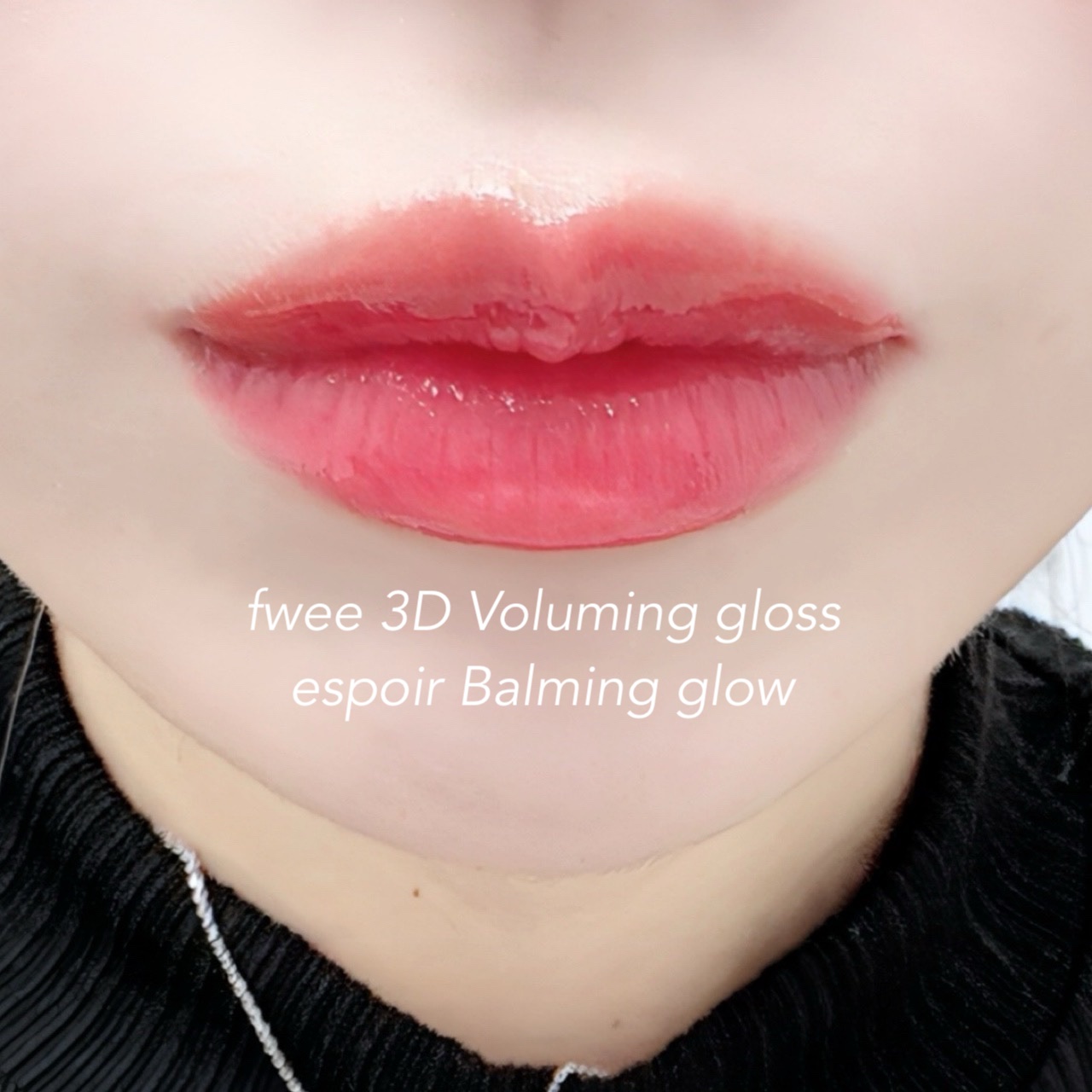 ノーウェアリップスティック バーミンググロー 08 ロージーバニー【EC展開カラー】/espoir/口紅を使ったクチコミ（1枚目）