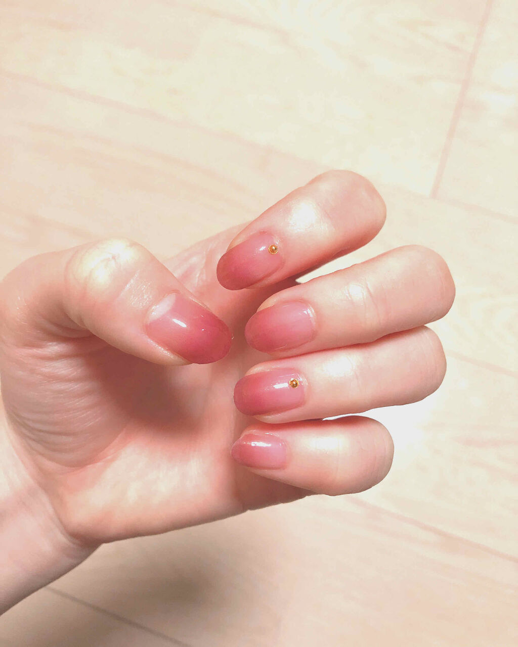 #セルフネイル,#シンプルネイル,#オフィスネイル,#春ネイル,#グラデーションネイル,#春恋ネイルのネイルデザイン