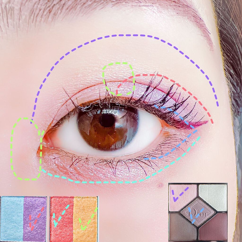 【旧】サンク クルール クチュール/Dior/アイシャドウパレットを使ったクチコミ（2枚目）