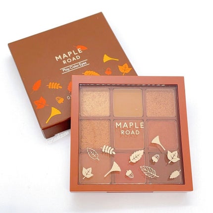 プレイカラーアイシャドウ メープルロード/ETUDE/アイシャドウパレットを使ったクチコミ(5枚目)