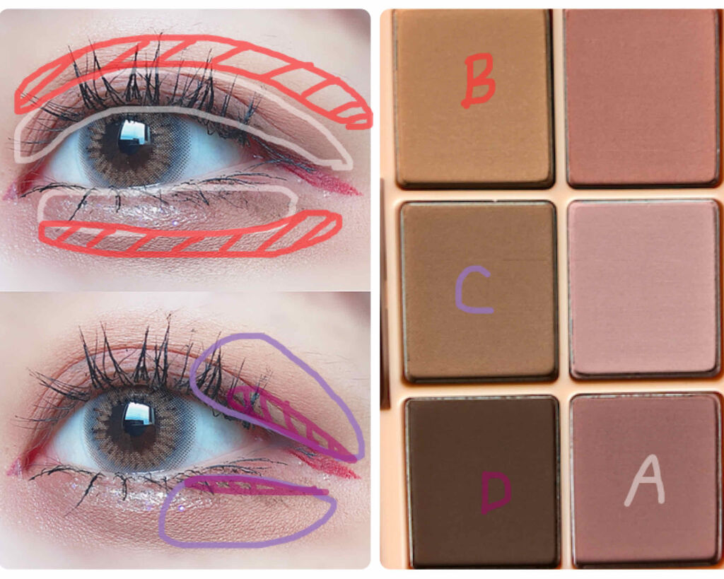 ワンショットアイパレット/CHICAY CHICO/アイシャドウパレットを使ったクチコミ（3枚目）