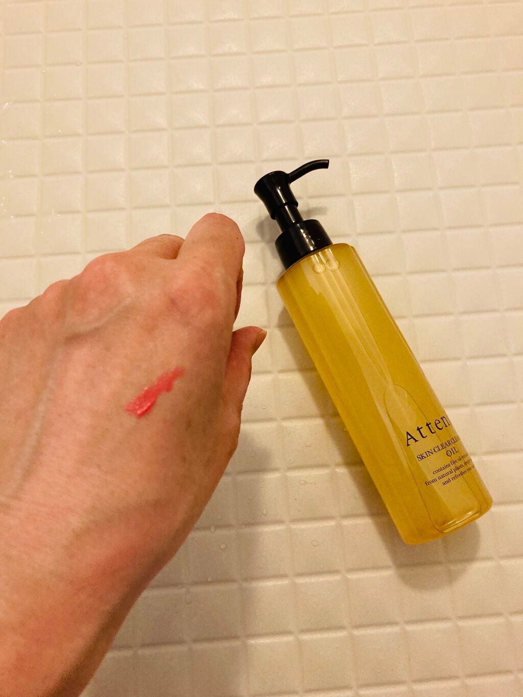 スキンクリア クレンズ オイル アロマタイプ/アテニア/オイルクレンジングを使ったクチコミ(4枚目)