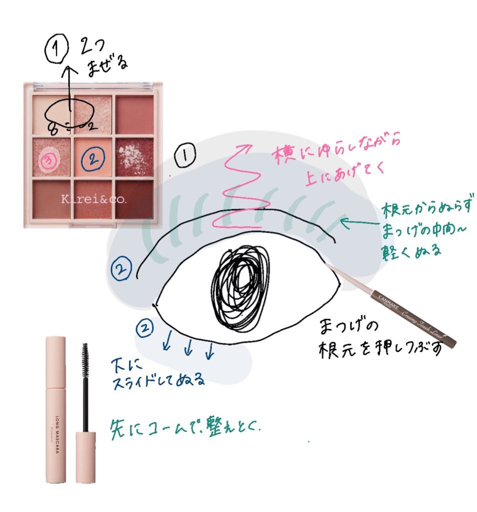 ミックスカラーチークN/CEZANNE/パウダーチークを使ったクチコミ（2枚目）