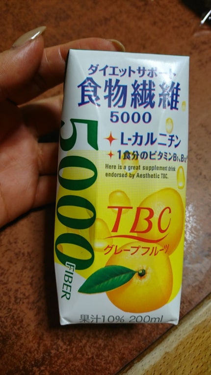 ダイエットサポート食物繊維5000/TBC/美容ドリンクを使ったクチコミ(1枚目)