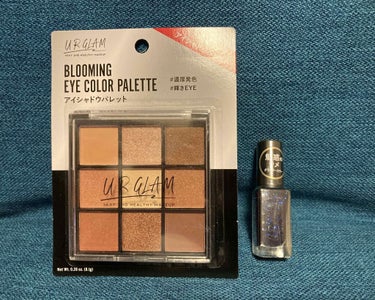 UR GLAM　BLOOMING EYE COLOR PALETTE/U R GLAM/アイシャドウパレットを使ったクチコミ（1枚目）