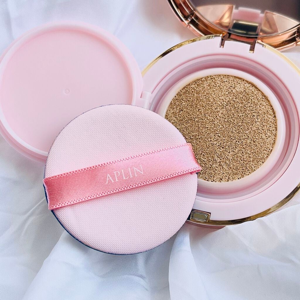 ピンクティーツリーカバークッション/APLIN/クッションファンデーションを使ったクチコミ(2枚目)