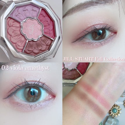 ジルスチュアート ブルームクチュール アイズ ジュエルドブーケ/JILL STUART/アイシャドウパレットを使ったクチコミ(3枚目)