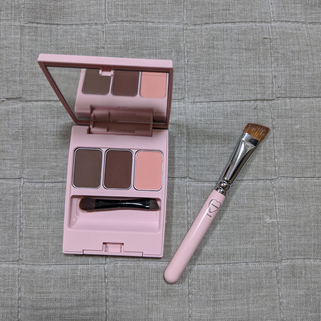 フーミー アイブロウブラシ 熊野筆/WHOMEE/メイクブラシを使ったクチコミ(1枚目)