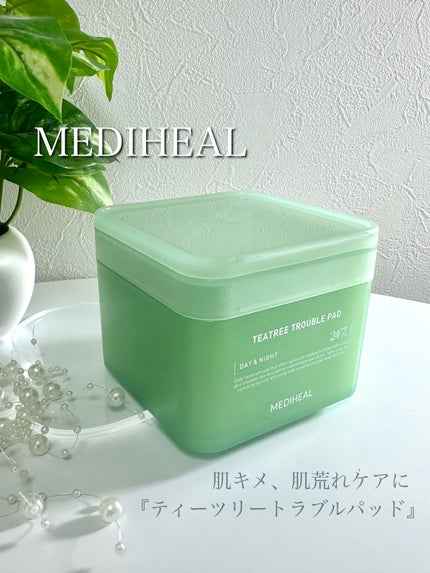 ティーツリー トラブルパッド/MEDIHEAL/トナーパッドを使ったクチコミ(1枚目)