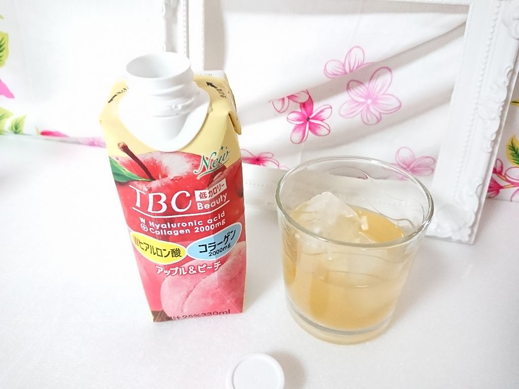 Wヒアルロン酸コラーゲン アップル&ピーチ/TBC/美容ドリンクを使ったクチコミ(1枚目)