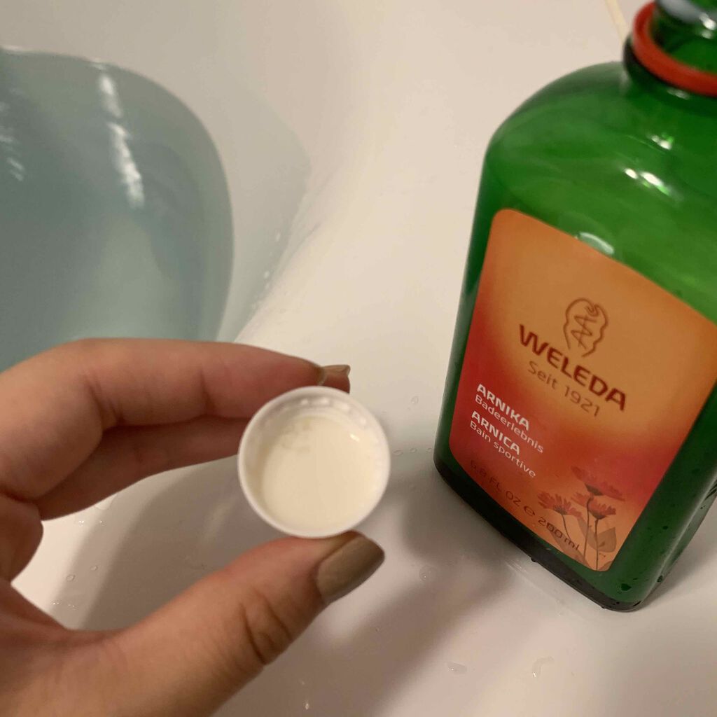 アルニカ バスミルク/WELEDA/生薬系入浴剤を使ったクチコミ（2枚目）