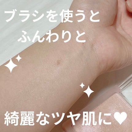 ファイバーブラシM/ロージーローザ/メイクブラシを使ったクチコミ(2枚目)