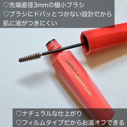 フィルム眉カラー/デジャヴュ/眉マスカラを使ったクチコミ(3枚目)