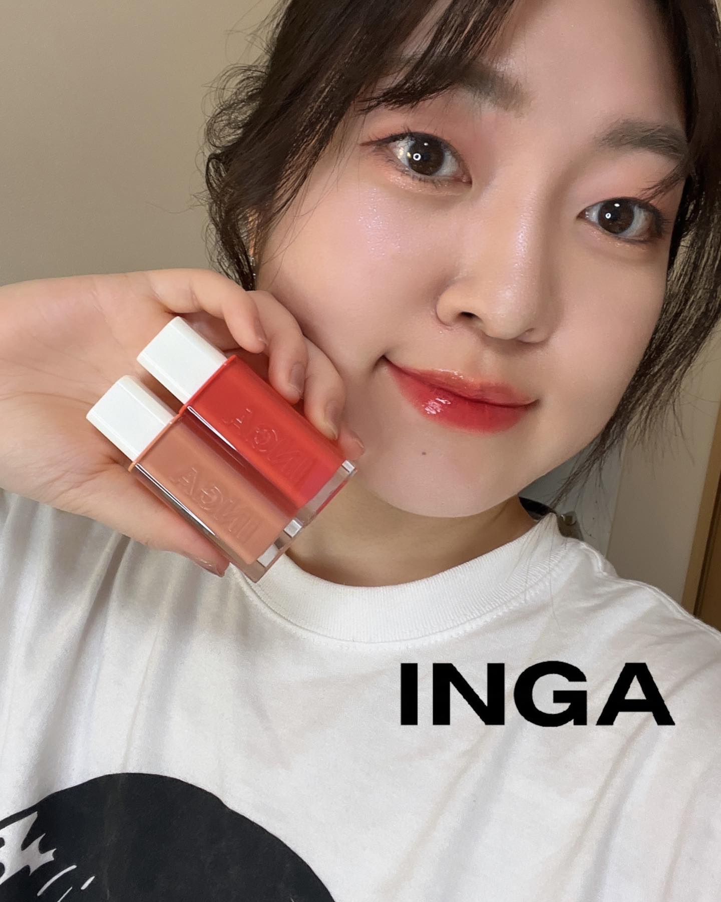 ウォーターグローリップティント｜INGAの口コミ - → @neutral_wood by