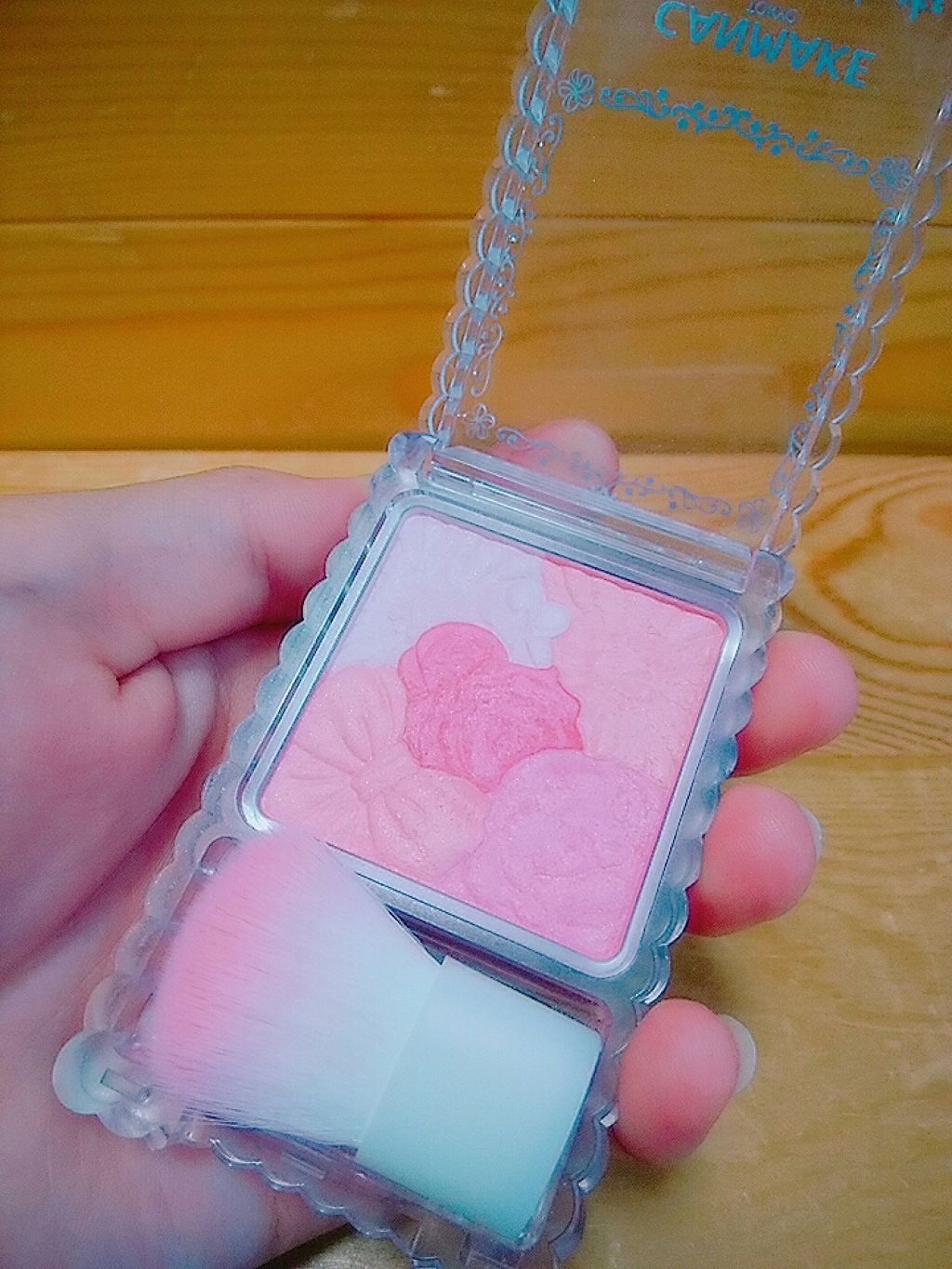 グロウフルールチークス/キャンメイク/パウダーチークを使ったクチコミ(2枚目)