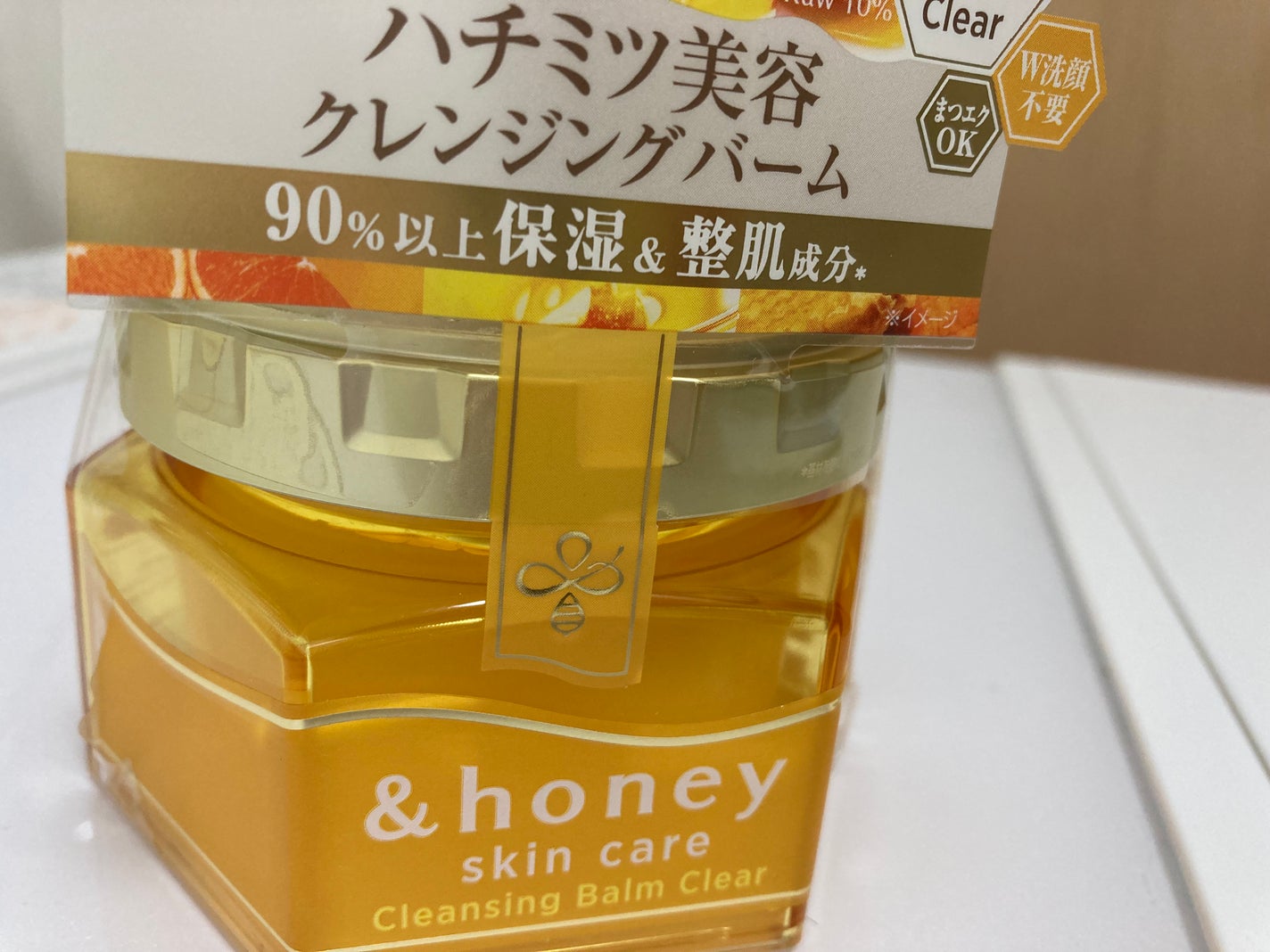 アンドハニー クレンジングバーム クリア/&honey/クレンジングバームを使ったクチコミ(1枚目)