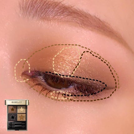 Eina on LIPS 「.#えいな毎日メイク.早速ゲランの新作を使ってメイク!.【使用..」(4枚目)