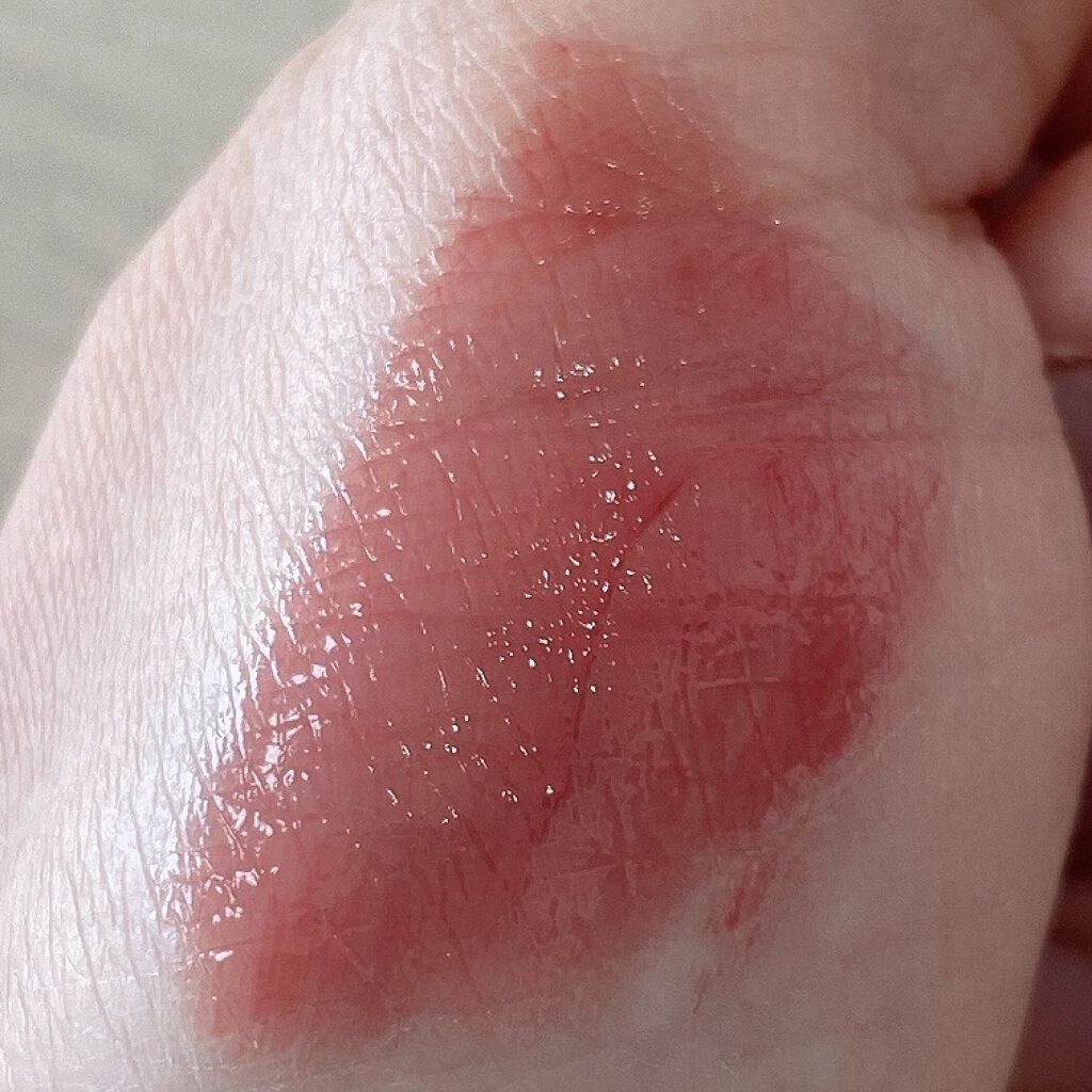 グラスティングウォーターティント 09 ソフトプール/rom&nd/リップティントを使ったクチコミ（3枚目）