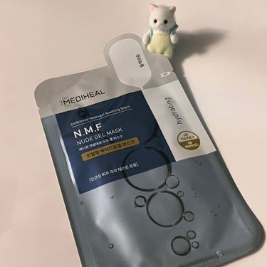 MEDIHEAL THE N.M.F APマスクのクチコミ「🤝🏻MEDIHEAL
💧THE N.M.F NUDE GEL MASK
メディヒール　ヌードゲ.....」（1枚目）