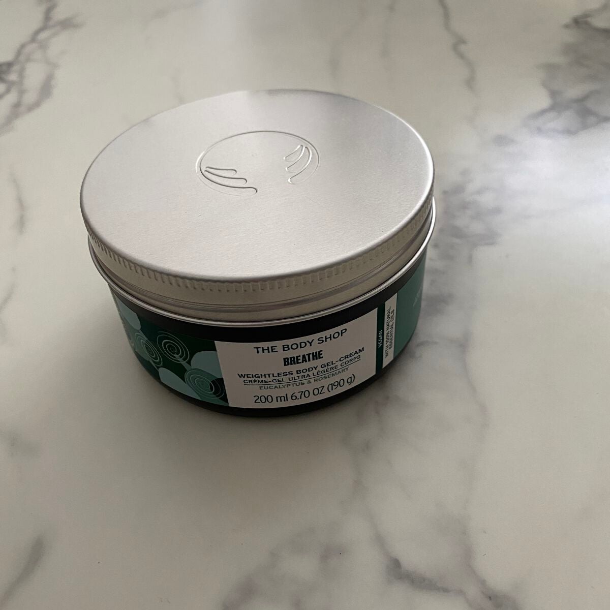 ウェルネス ボディジェルクリーム ユーカリ& ローズマリー/THE BODY SHOP/ボディクリームを使ったクチコミ(1枚目)