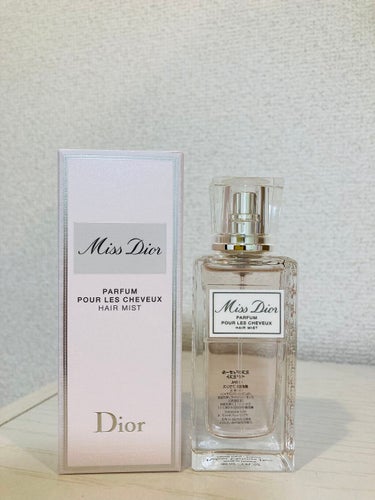Dior ミス ディオール ヘア ミストのクチコミ「ミスディオール　ヘアミスト

ピオニーとローズ ノートの香り。
テンダー フローラルの香り

.....」（1枚目）