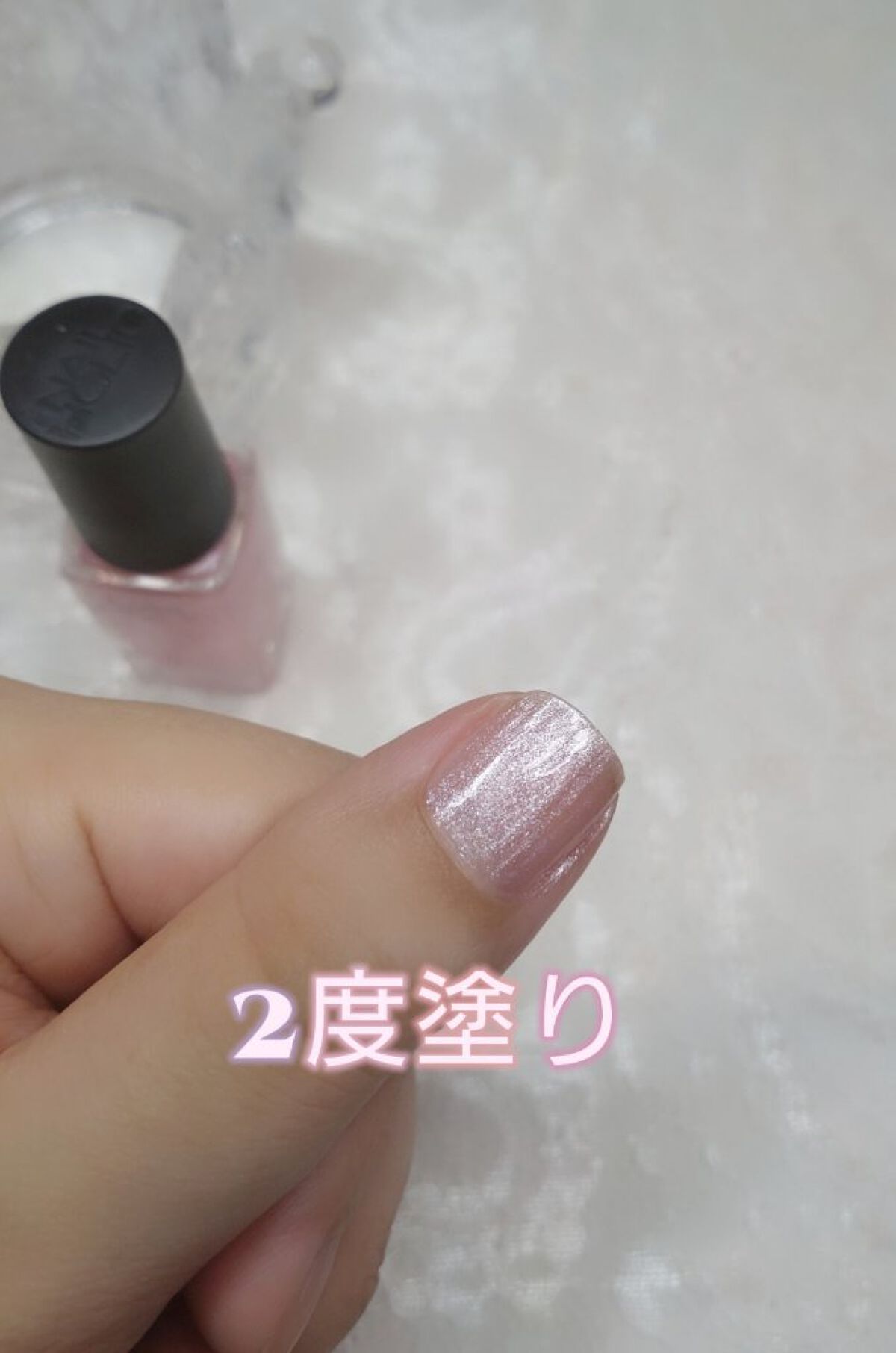 ネイルホリック PK809/ネイルホリック/マニキュアを使ったクチコミ（3枚目）