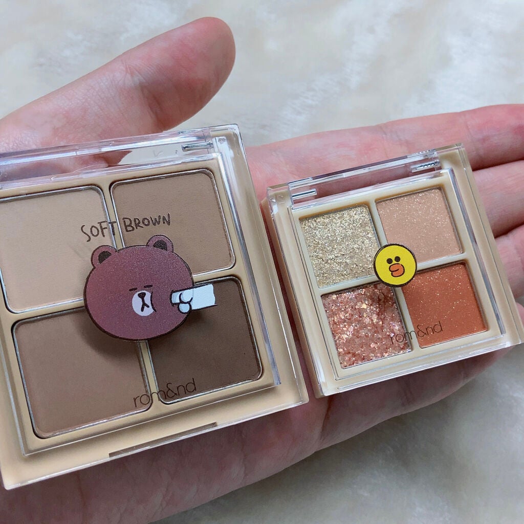 LINE FRIENDS EDITION/rom&nd/メイクアップキットを使ったクチコミ(6枚目)