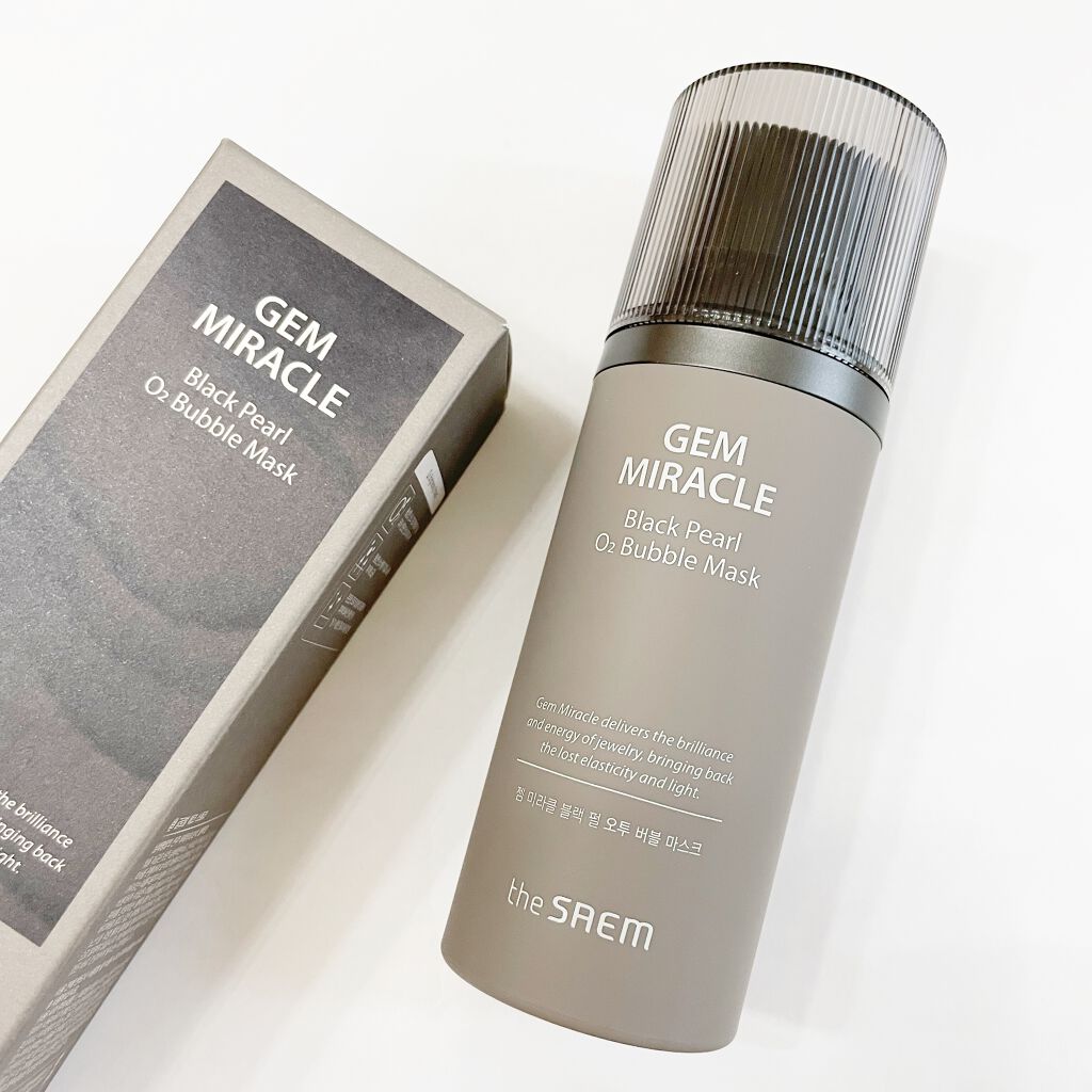 ジェムミラクル ブラックパール O2バブルマスク/the SAEM/洗い流すパック・マスクを使ったクチコミ(7枚目)