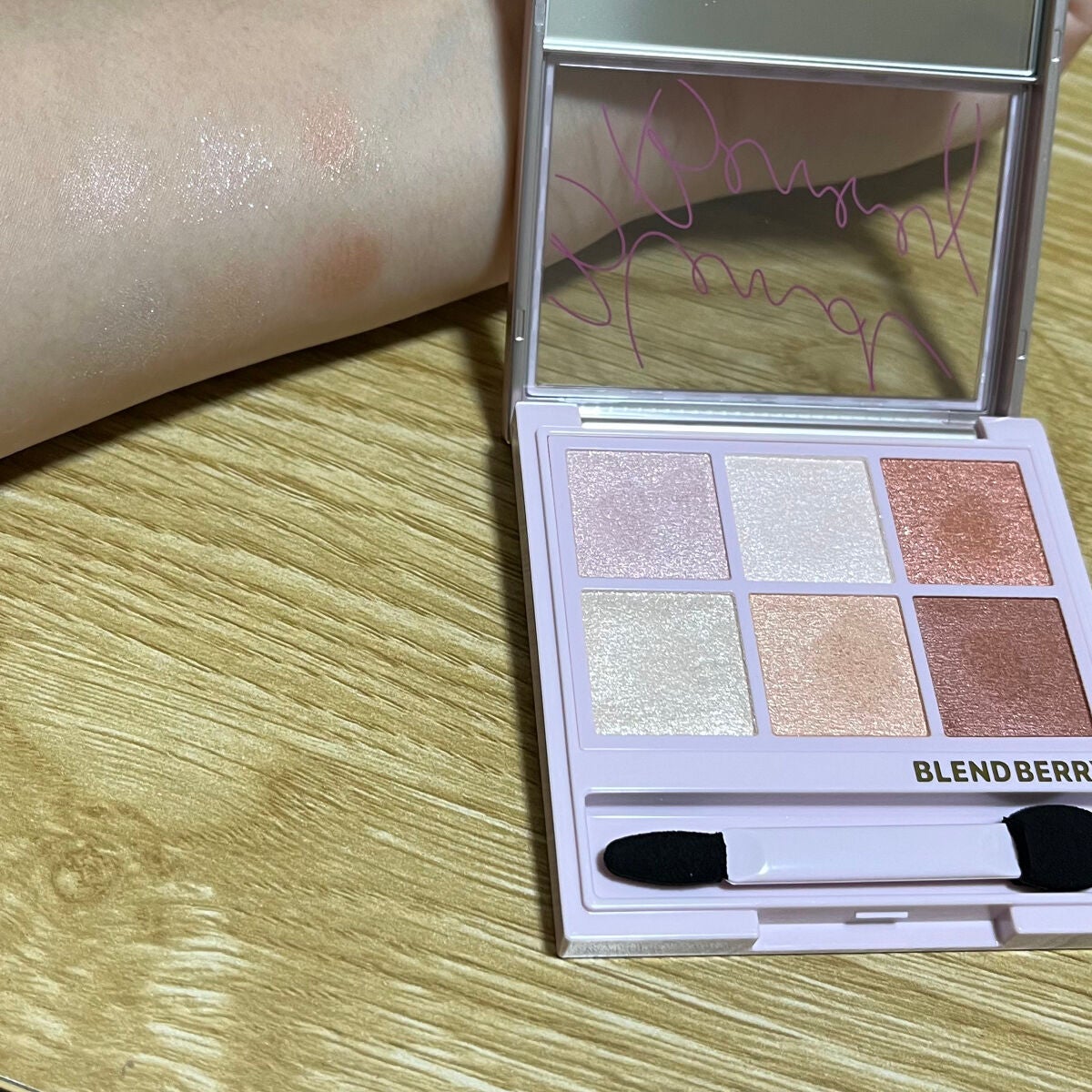 オーラクリエイション/BLEND BERRY/アイシャドウパレットを使ったクチコミ(2枚目)