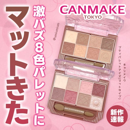 プティパレットアイズ/キャンメイク/パウダーアイシャドウを使ったクチコミ(1枚目)