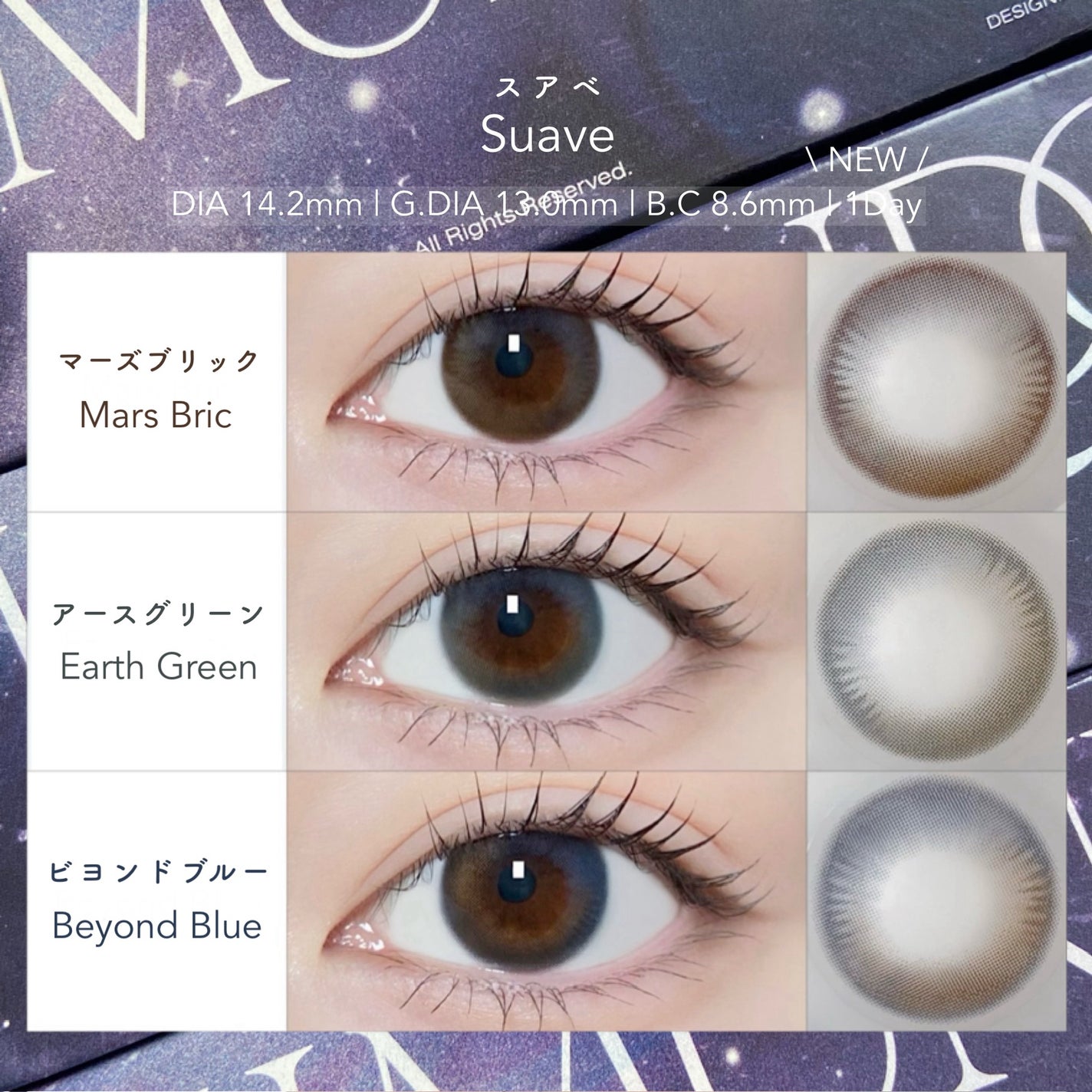 Lucir 1Day/mimundo/カラーコンタクトレンズを使ったクチコミ(7枚目)