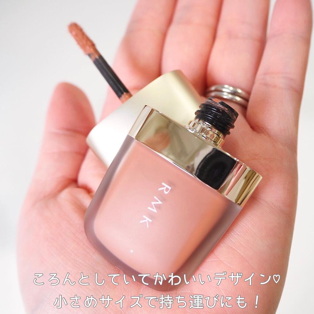 ミューティドグロー リクイドチークス/RMK/リキッドチークを使ったクチコミ(4枚目)