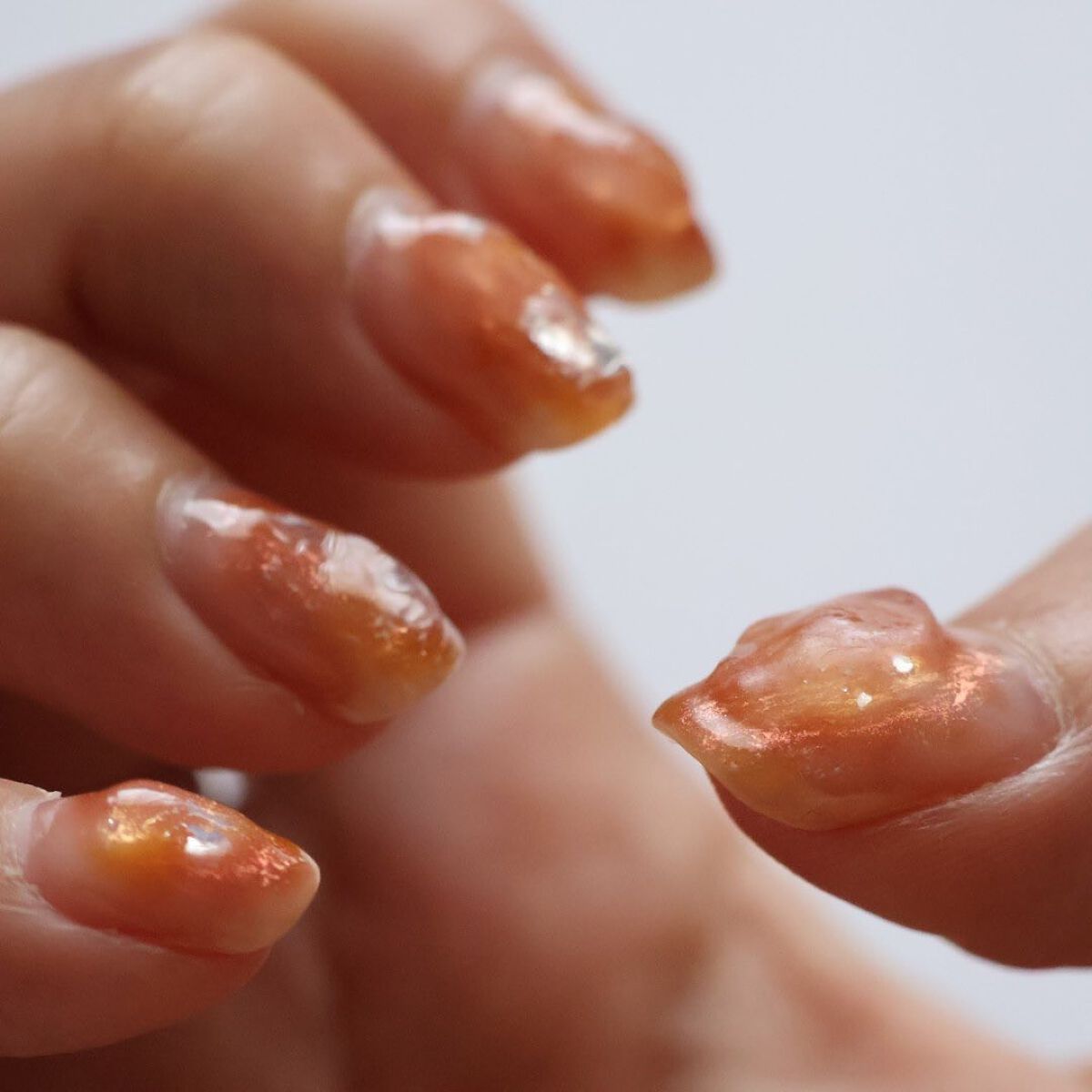 パル カラージェル ブラウン/キャンドゥ/ジェルネイルを使ったクチコミ（1枚目）