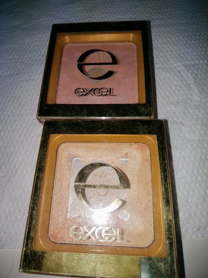 シャイニーパウダー N/excel/プレストパウダーを使ったクチコミ(1枚目)