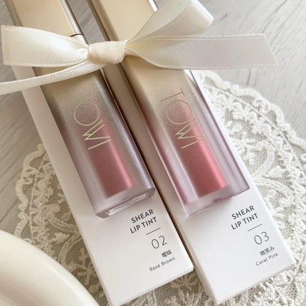 シアーリップティント/TOWI/リップティントを使ったクチコミ(5枚目)