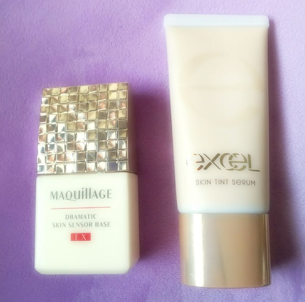 スキンティントセラム/excel/リキッドファンデーションを使ったクチコミ（2枚目）